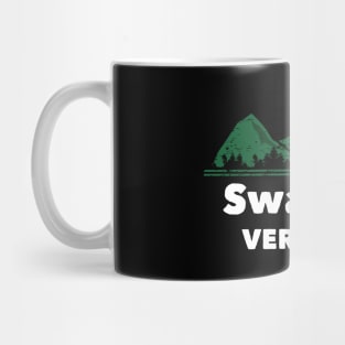 Mountain Sunset Flying Birds Outdoor Swanton Vermont Mug